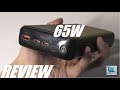 REVIEW: Aukey 65W Power Bank w.  Fast Charging QC 3.0! [26800mAh]