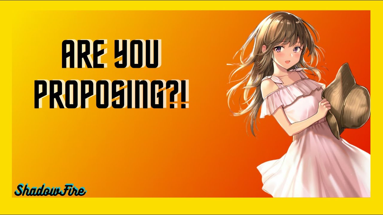 Proposing To Your Girlfriend [F4M] [Proposal] [ASMR Roleplay]