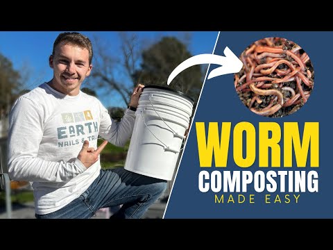 Video: Vermicomposting Under Sinks - Worm Composting Bins For indoors