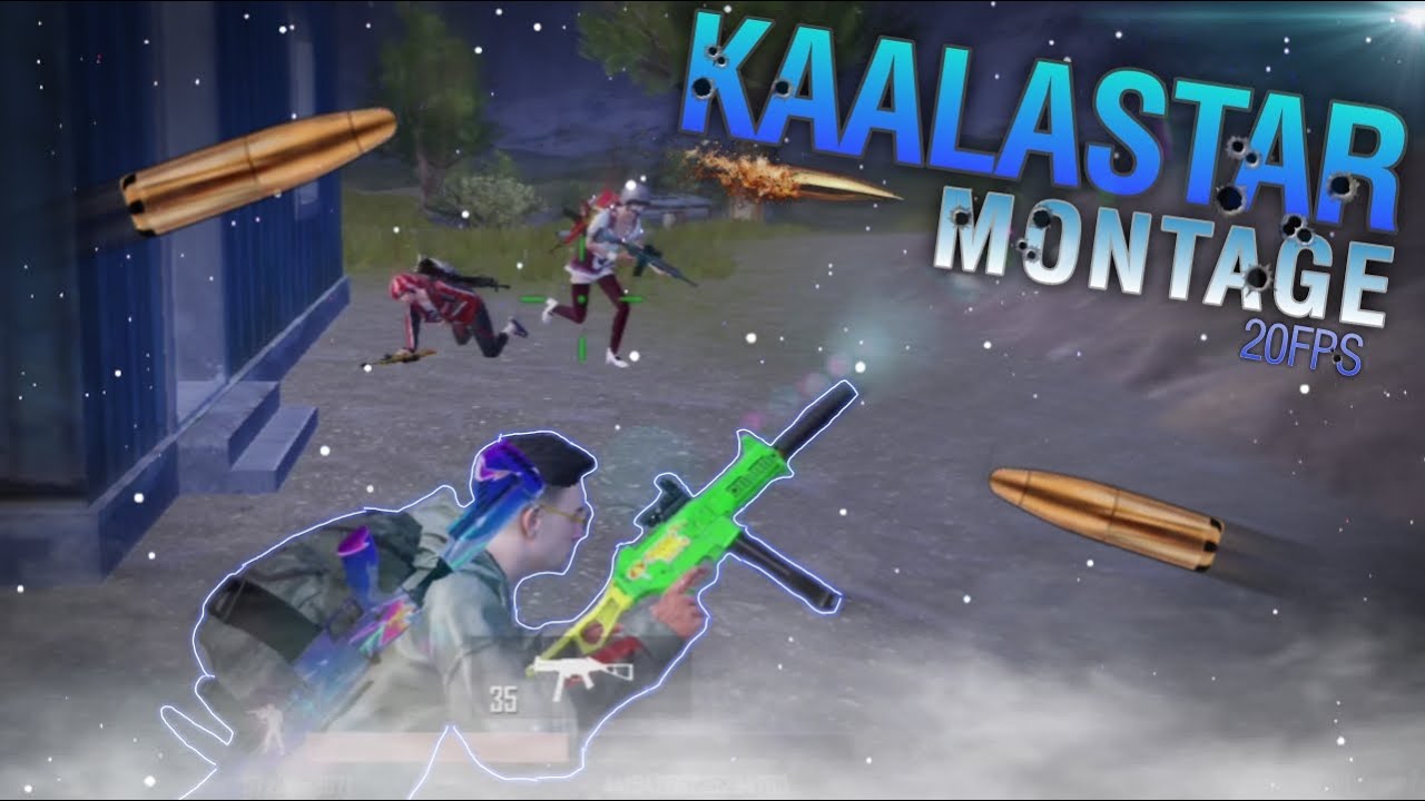 KALAASTAR | BGMI PUBG MONTAGE | 5 FINGERS | 20 FPS BGMI | LIL SID • PAN KILLER Gaming