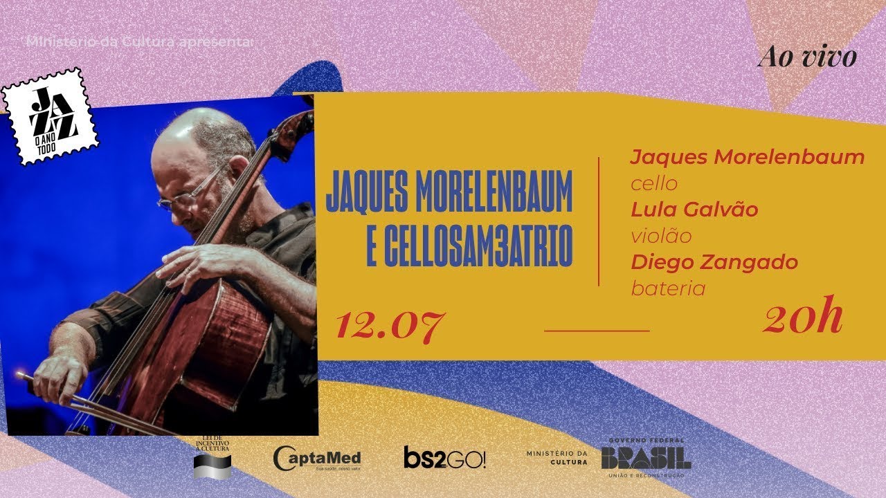 JAQUES MORELENBAUM E CELLOSAM3ATRIO