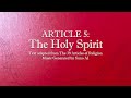 Article 5: The Holy Spirit - 39 Articles Jukebox - Big Band AI Song