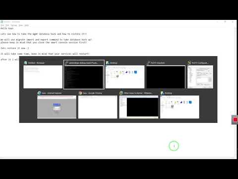 Checkpoint backup using #Migrate export&#Migrate import and backup command