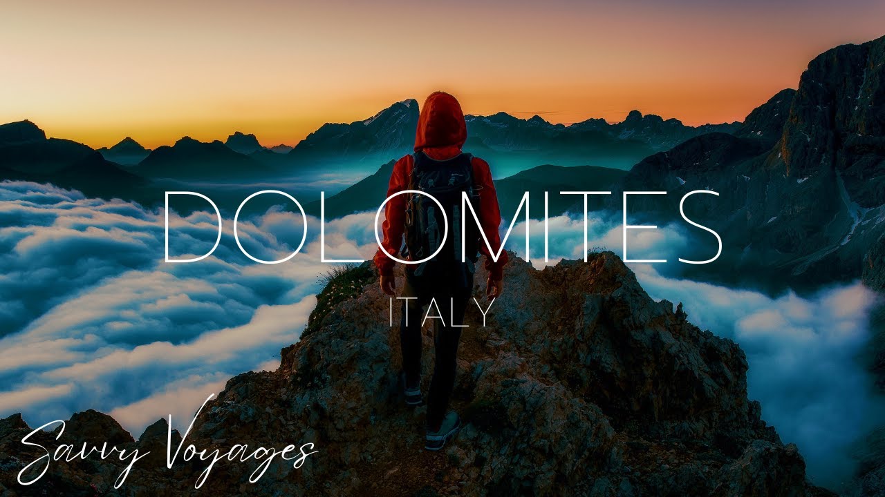 Испытайте захватывающие дух 4K-кадры с дрона Доломитовых Альп в Италии