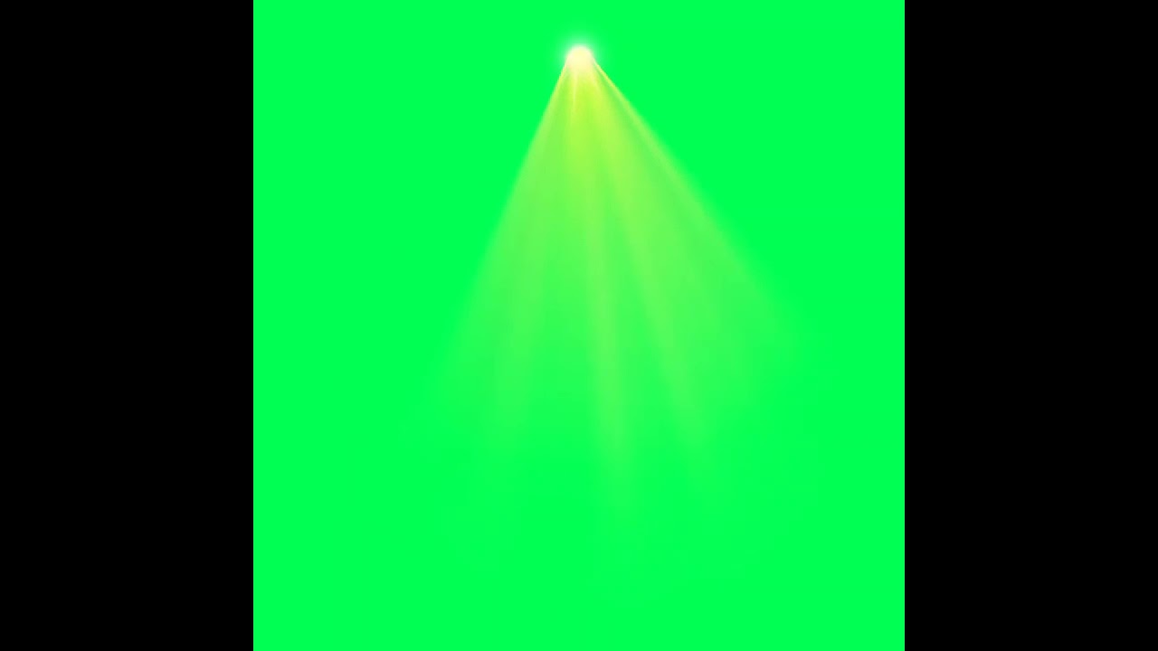 light green screen effect