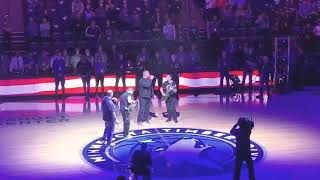 Esera Tuaolo/David Feily - National Anthem - Timberwolves - Dec 18, 2019