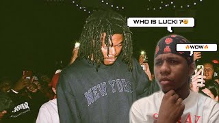 MY FIRST TIME LISTENING TO LUCKI...WOW (REACTION)