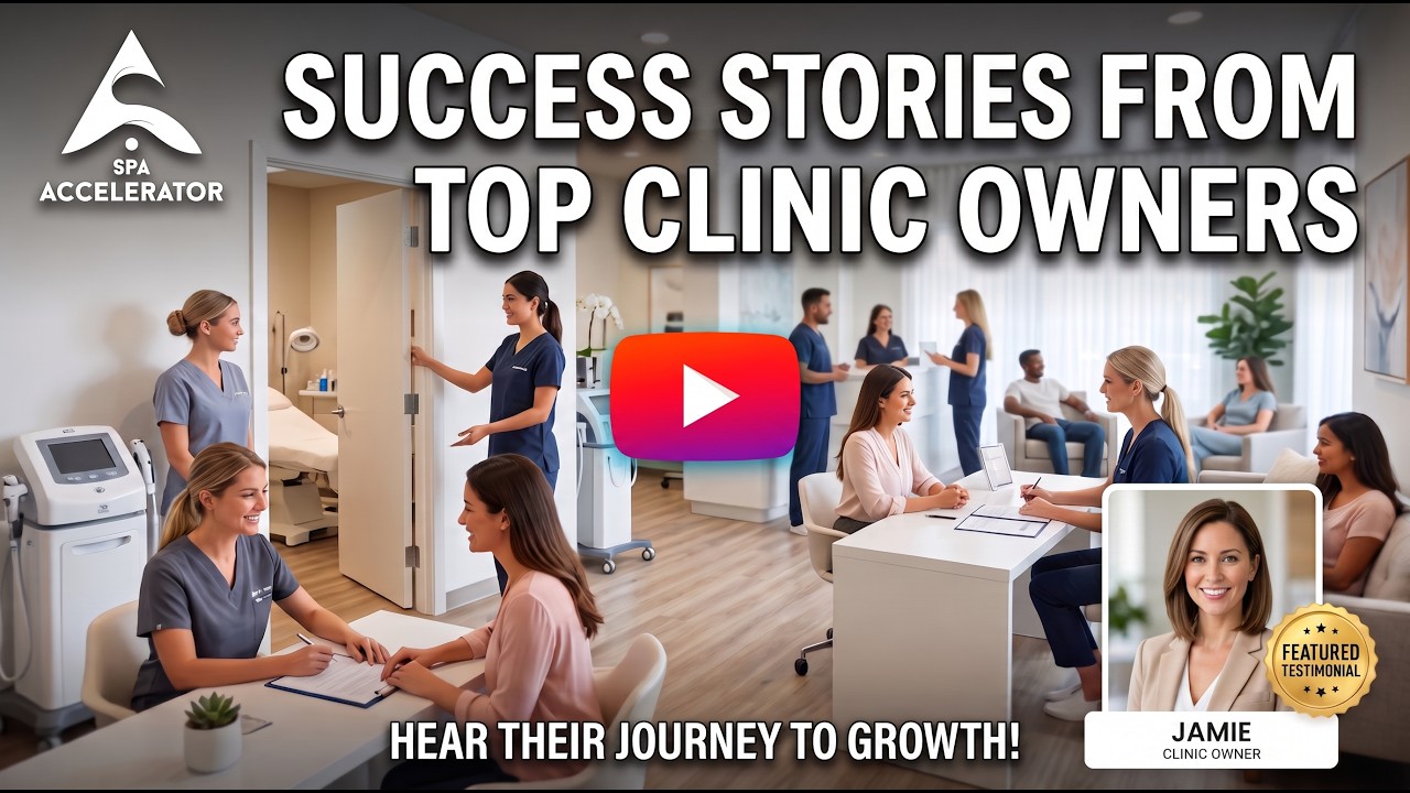 Client testimonial video thumbnail
