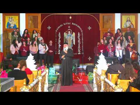 فريق يوتيرن في احتفال لحن الكريسماس من كنيسه الملاك ميخائيل شيراتون 