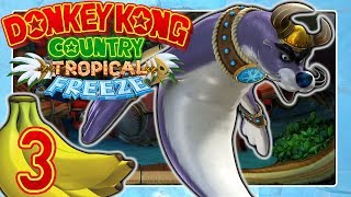 Donkey Kong Country Tropical Freeze Halfpipe-Battle Gegen Pompy, The Presumptuous