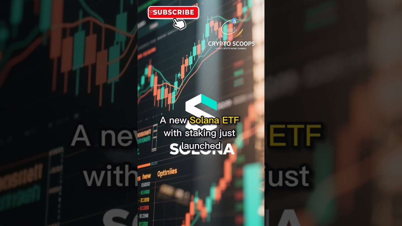 A new Solana ETF with staking just launched