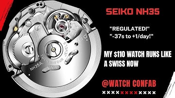 How to Regulate NH35 at Home – My $110 Watch Runs Like a Swiss Now