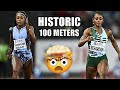 Wow ! Elaine thompson herah vs Sha carri richardson Prefontaine Classic Women's 100m 2023