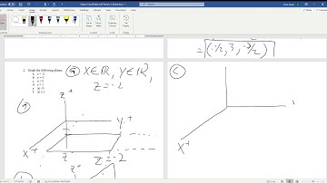 1 1 Space Coordinates and Vectors in Space