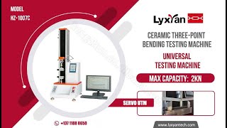 3 point ceramics bending testing machine