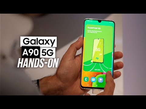 Samsung Galaxy A90 5g Hands On Youtube