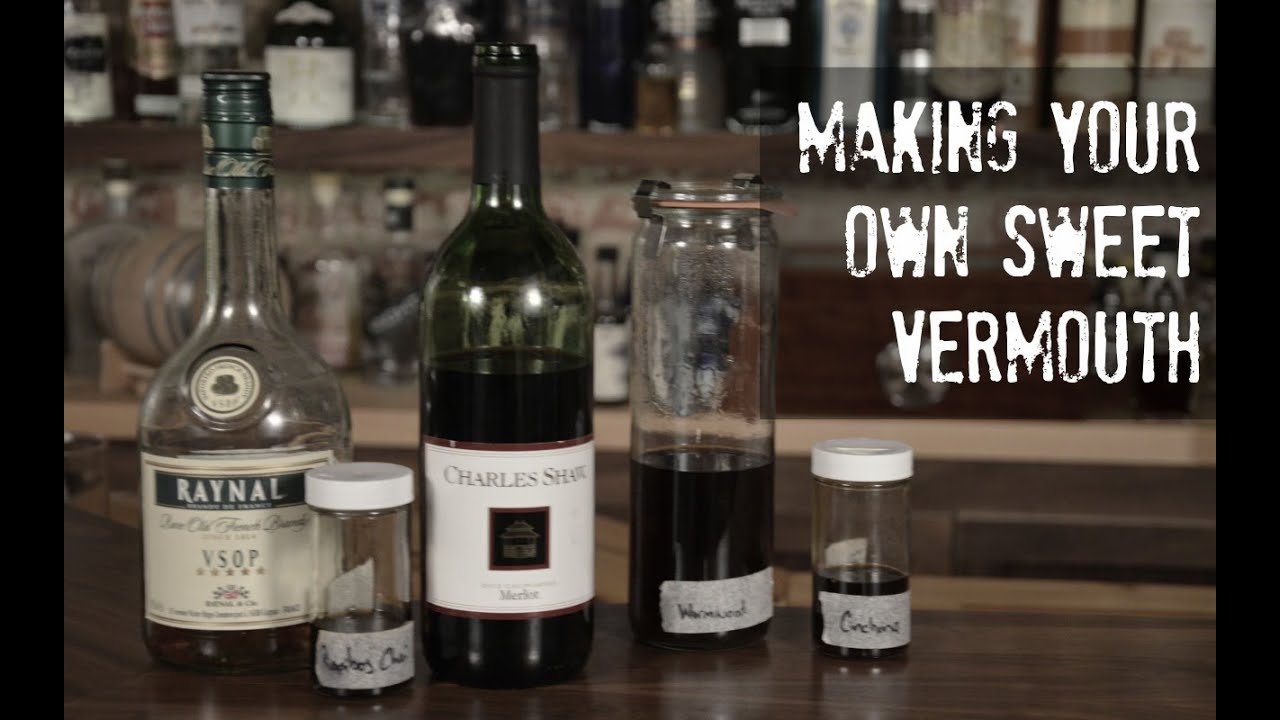 DIY sweet vermouth, and what not to do when making your own sweet