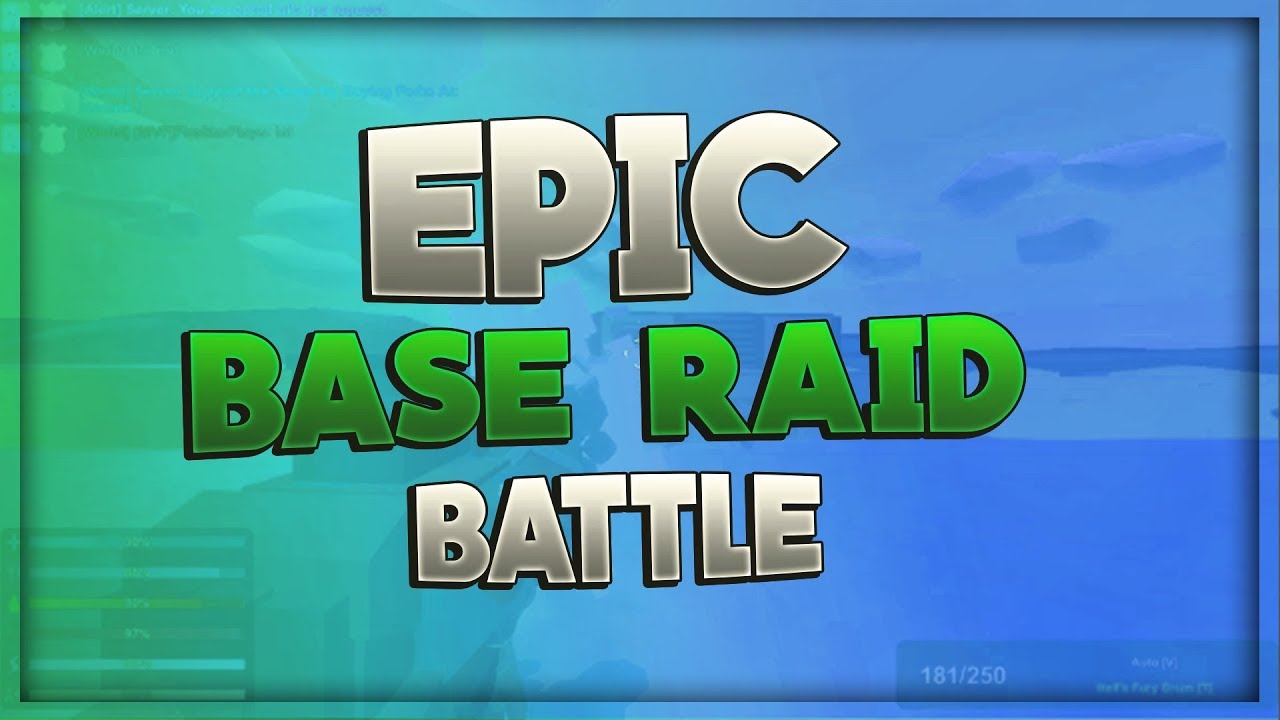 Unturned Base Raid Me vs Shadowstalker Noob