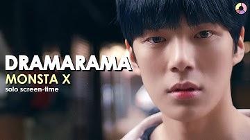MONSTA X - DRAMARAMA | focus + solo screen time ranking