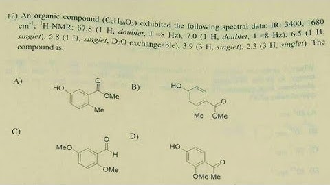 [Hindi] TIFR 2018 solution: NMR question solve in 2 seconds!