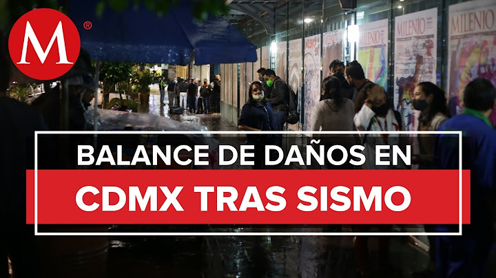 Así se ve la CDMx tras el sismo de 7.1; al momento no hay víctimas: Omar García Harfuch