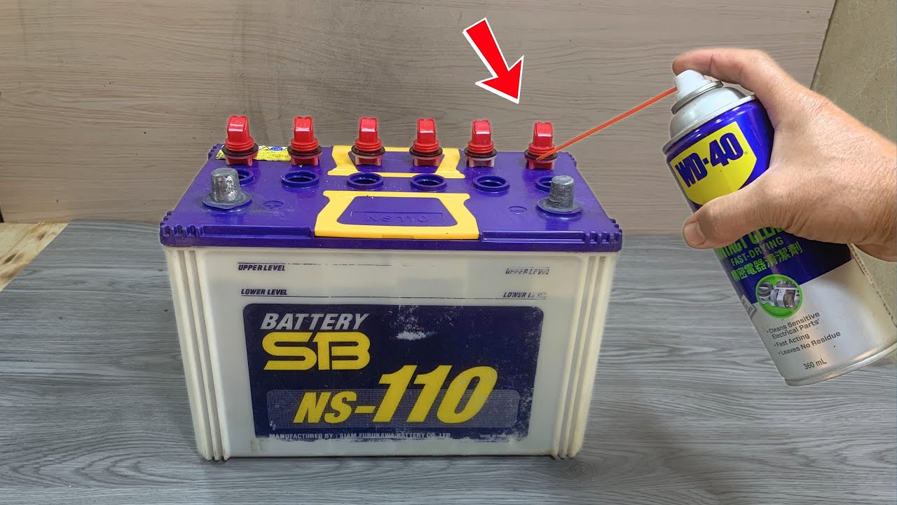Old battery like new in just 1 minute! The fastest way to restore your ...