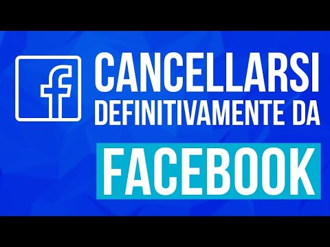 Video: Come Rimuovere Da Facebook