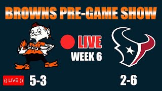 🔴 LIVE: Browns vs Texans Pregame Stream