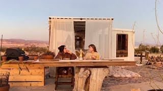 a tiny trailer home in the desert: visiting @LivingtoDIYwithRachelMetz