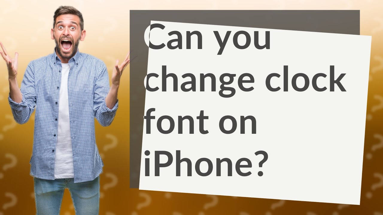 Can You Change Clock Font On IPhone YouTube can-you-change-clock-font-on-iphone-youtube