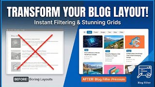How to Add Filterable Portfolio & Blog Grid in WordPress (No Page Reload) | Blog Filter Premium