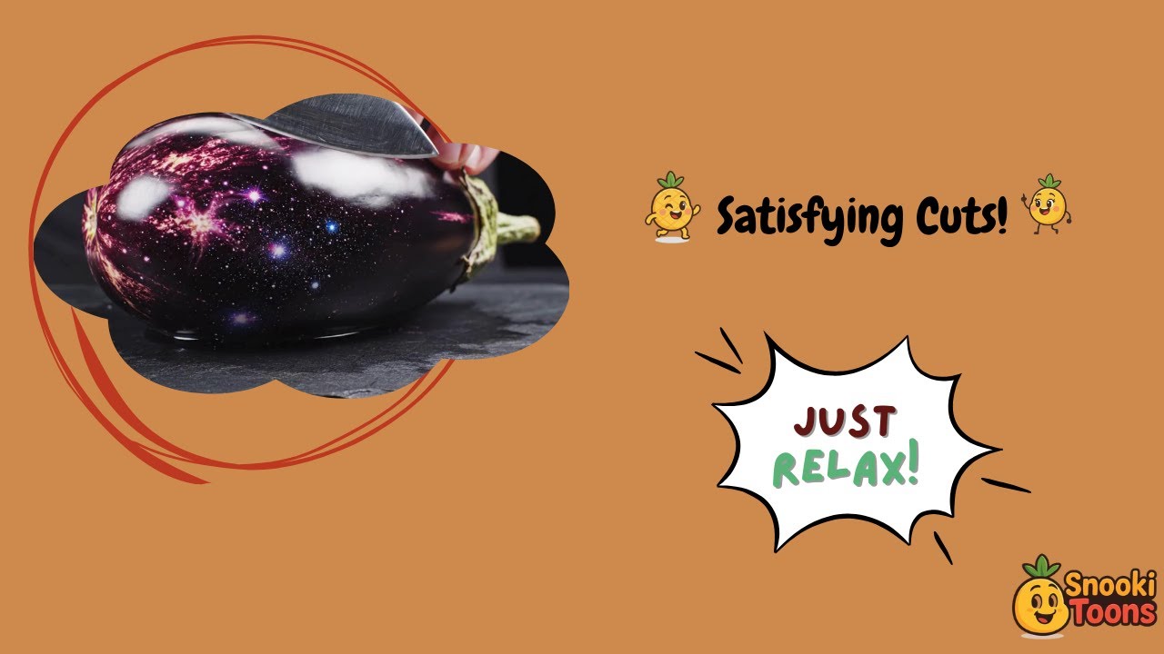 ASMR Cutting Fruits & Vegetables 🍎🥕 | Relaxing & Satisfying Sounds