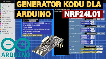 Generator kodu dla Arduino - Blokowe kodowanie - NRF24L01