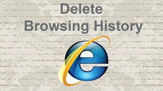 How to delete browsing history, cookies and chace in Internet Explorer