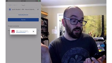 How to Submit Assignment Photo to Google Classroom with a Smartphone
