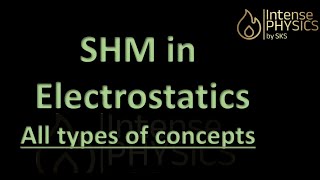 SHM in Electrostatics