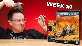My MASTER PLAN to FINISH my Warhammer 40k Army