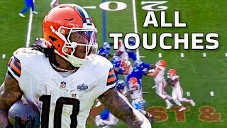 Quinshon Judkins Week 4 Nfl Highlights Every Run And Catch Vs Lions