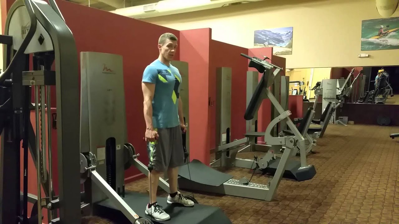 How to do a Cable Deadlift total body Andy Frisch YouTube