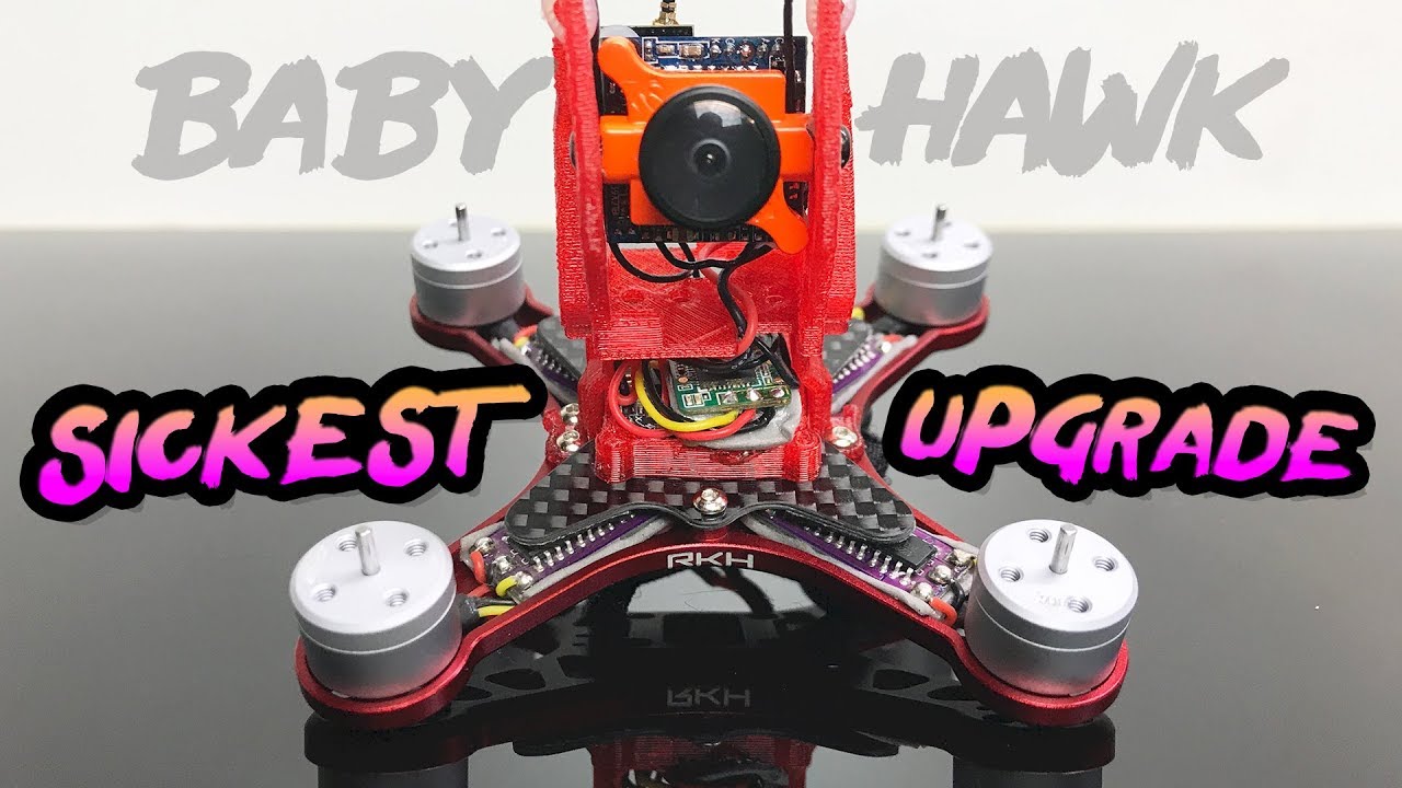 EMAX Babyhawk - SICKEST Upgrade Frame Kit with Runcam Micro Review