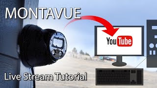 How to Live Stream your Security Camera to Youtube (Montavue) screenshot 3