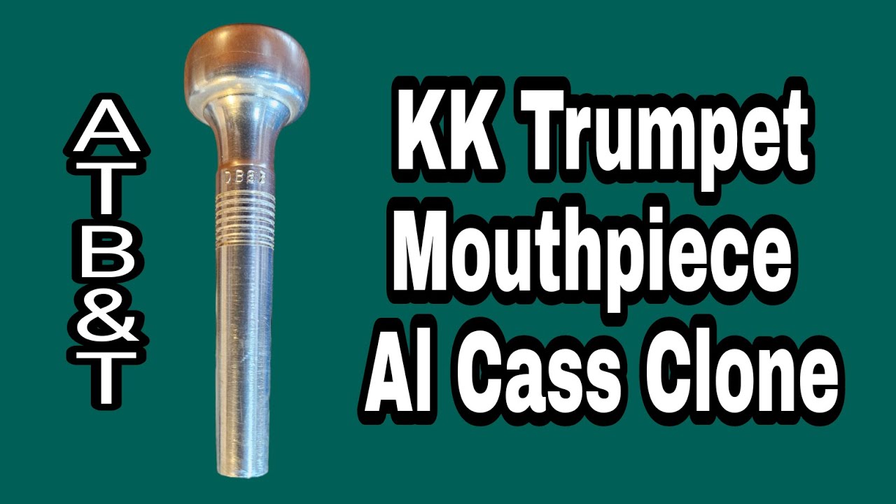 トランペットマウスピース Al CASS 3×1 Al Cass トランペットマウスピース Bebopper 御用達 ジャズ