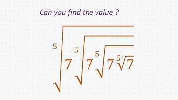 Finite Nested Radical Problem || High School Algebra