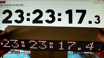 GPS synchronized clock v1