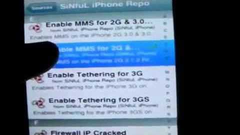 Enable Mms On Iphone 2g (First Generation).mp4460