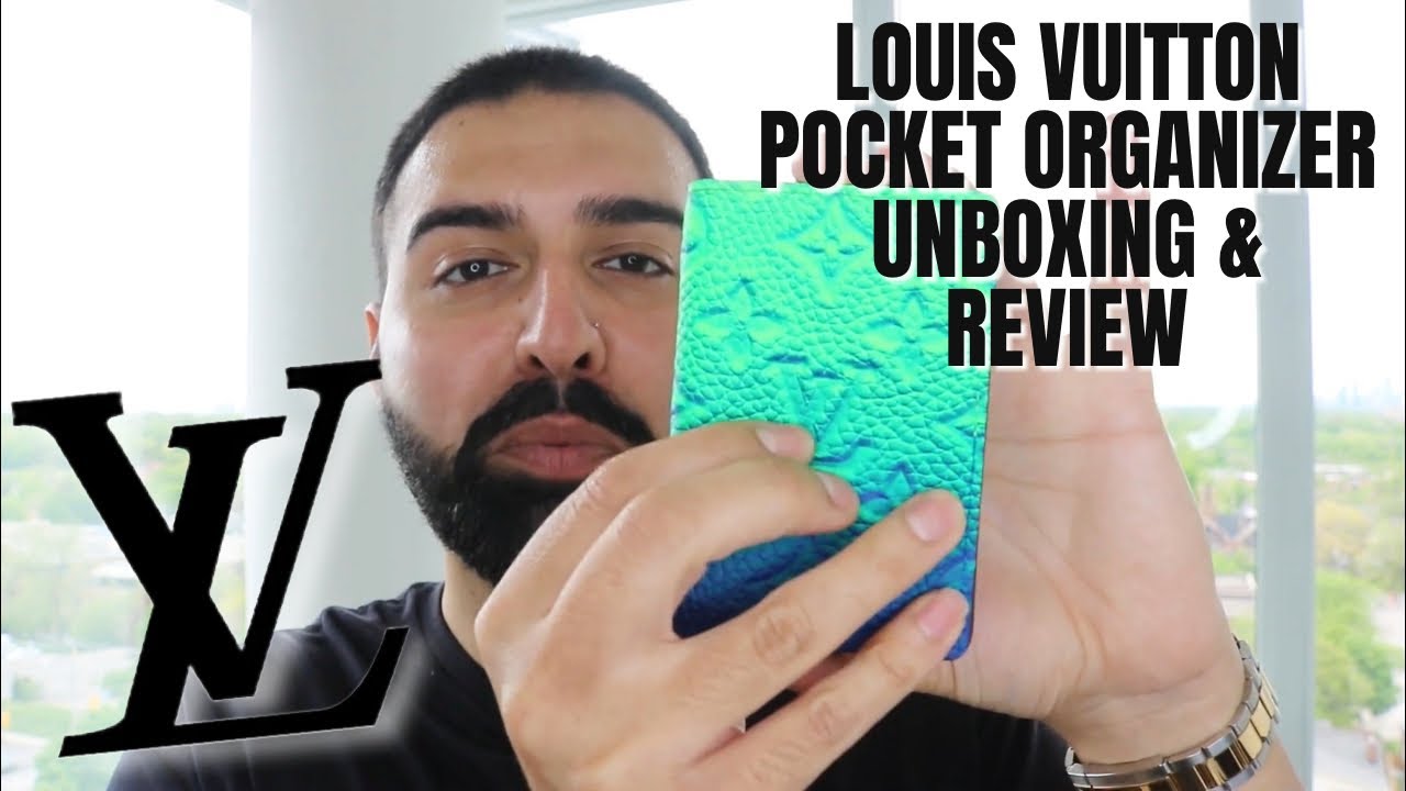 Louis Vuitton ECLIPSE Pocket Organizer Wallet Review & Unboxing