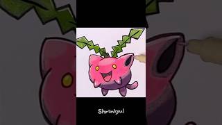 Drawing and Coloring - Pokémon Hoppip #187 Drawing and Coloring - Pokémon Hoppip #187