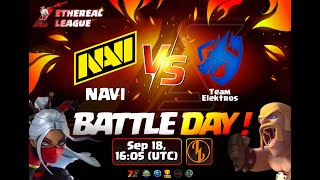 🔴 LIVE - NAVI 🆚 TEAM ELEKTROS | Double Élimination Lower ETHEREAL LEAGUE | 2000$ | Cast 🇫🇷 !eo