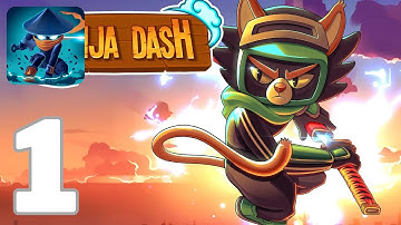 Ninja Dash Run - Epic Ninja Adventure Gameplay - Katana Slash Combat Walkthrough - Part 1