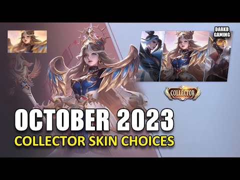 October 2023 Collector Skin Choices | Mobile Legends @DarkBGaming